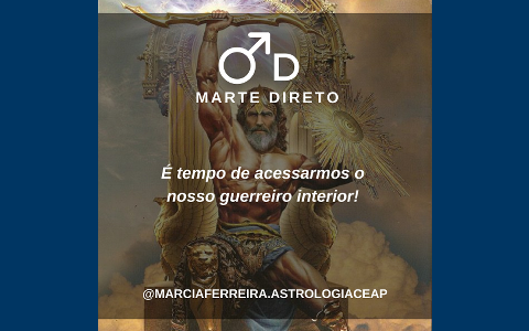 💪 MARTE EM MOVIMENTO DIRETO E NOSSA CAPACIDADE DE AGIR!